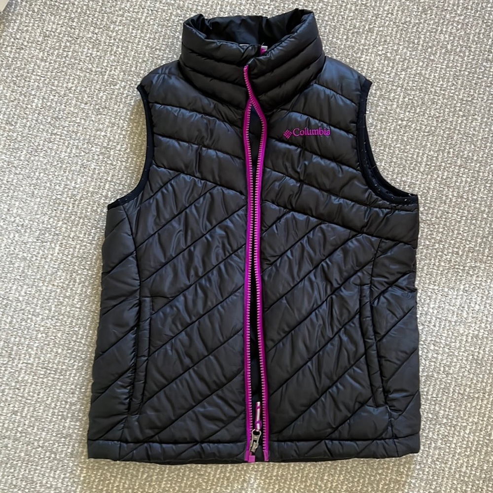 Girls Columbia down vest